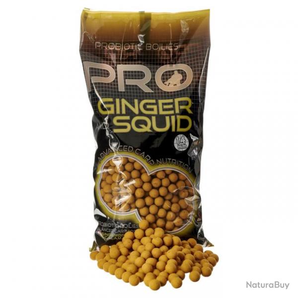 Bouillettes STARBAITS Pro Ginger Squid 14mm 2kg