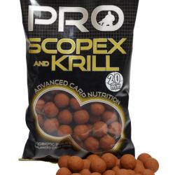 Bouillettes STARBAITS Pro Scopex Krill 20mm 800g