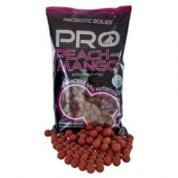 Bouillettes STARBAITS Pro Peach & Mango 14mm 800g