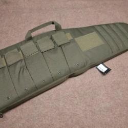 Housse pour arme 100 cm vert olive avec sangle de transport