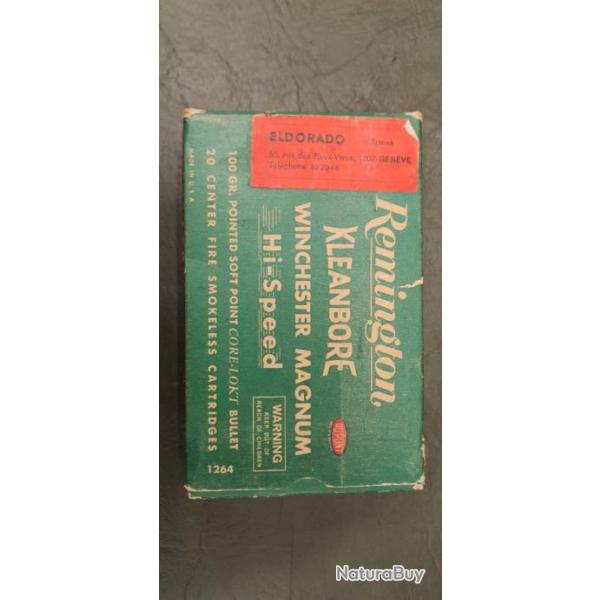 .264 Winchester Magnum Remington Core Lokt Soft Point 100 Gr