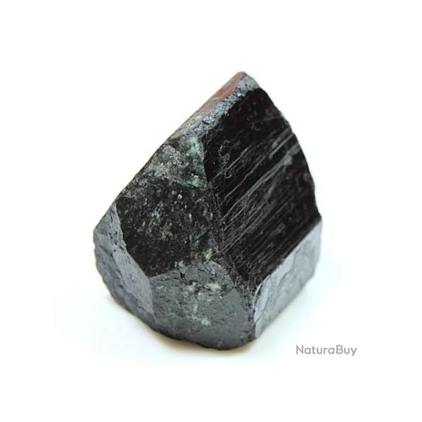 Tourmaline noire brute cristallise bi-termine 61  80 grammes