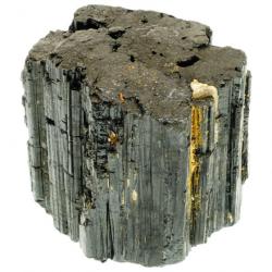 Pierre brute bloc de tourmaline noire fibreuse - A l'unité 401 à 500 grammes