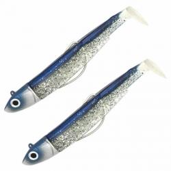 Double Combo Black Minnow 120 Off Shore - 12cm - 25g Barracuda Blue