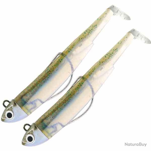 Double Combo Search Black Minnow 12cm 18g - Taille 3 Green Phantom