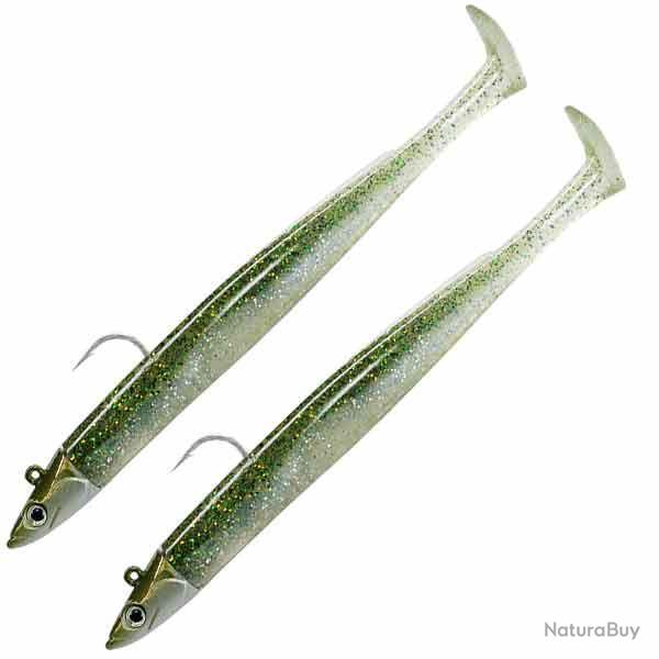 Double Combo Shore Crazy Paddle Tail 10cm 5g Ghost Minnow