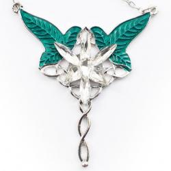 Bijou Etoile du Soir Lorien Le Seigneur des Anneaux Collier Repliksword