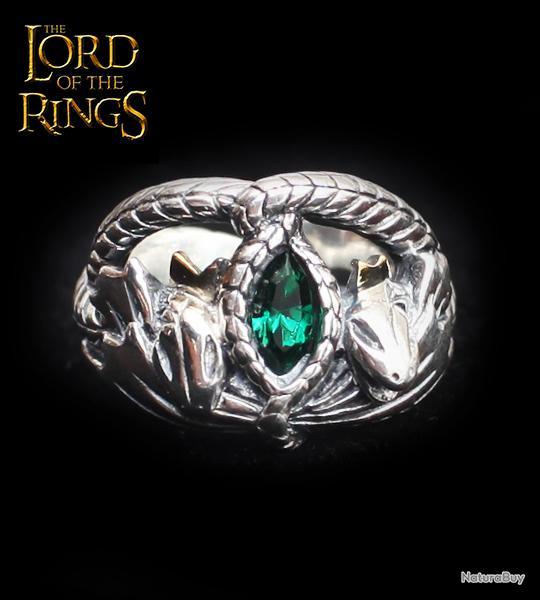 Bague aragorn argent massif sale