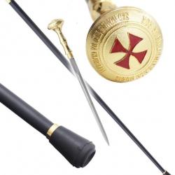 Canne Epee de Marche Chevalier Templier Repliksword