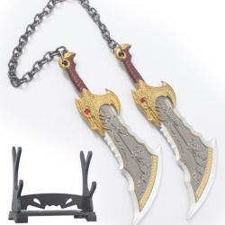 Coupe Papier Lame du Chaos God of War 2 Ouvre Lettres Poignards de Kratos Blade of Chaos Repliksword