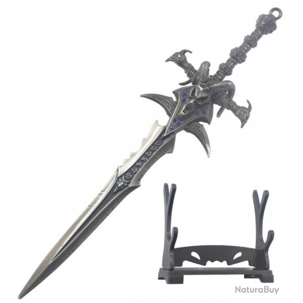 Warcraft Coupe Papier Frostmourne Epee Ouvre Lettre Deuillegivre + Presentoir Repliksword