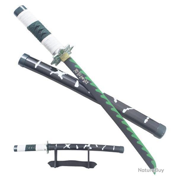 Sanemi Coupe Papier Demon Slayer Shinazugawa Couteau Tanto Mini Katana 42cm Katana Japonais Repliksw