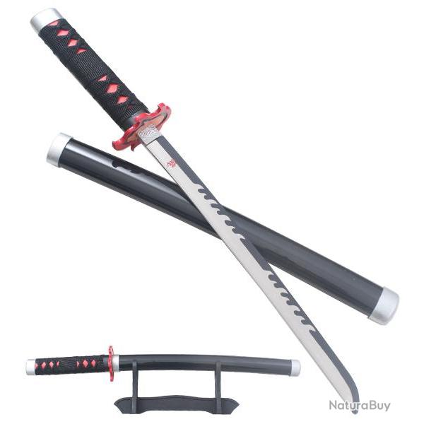 Tanjiro Coupe Papier V2 Demon Slayer Couteau Tanto Mini Katana 42cm Katana Japonais Repliksword