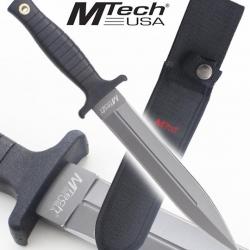 Couteau de Botte Grey Edition Mtech USA MT-20-77GY Master Cutlery Couteau Tactique Repliksword