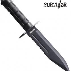 Poignard de Survie Survivor HK-786BK Dague Couteau de Chasse Repliksword