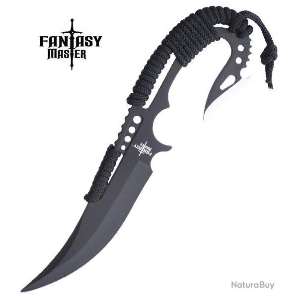 Couteau Black Scorpio Dague Poignard Fantasy Master FM-680 Repliksword