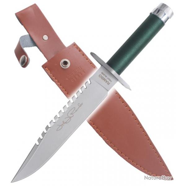 Couteau Rambo Poignard Signature Edition "John Rambo" Dague Repliksword