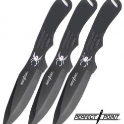 Set 3 Couteaux de Lancer Spider Perfect Point RC-1793B Entrainement Repliksword