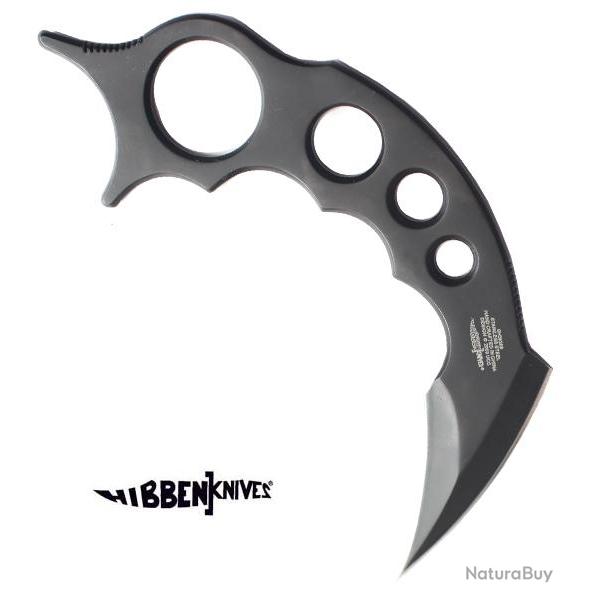 Couteau Karambit Hibben Black GH2028SSB Repliksword