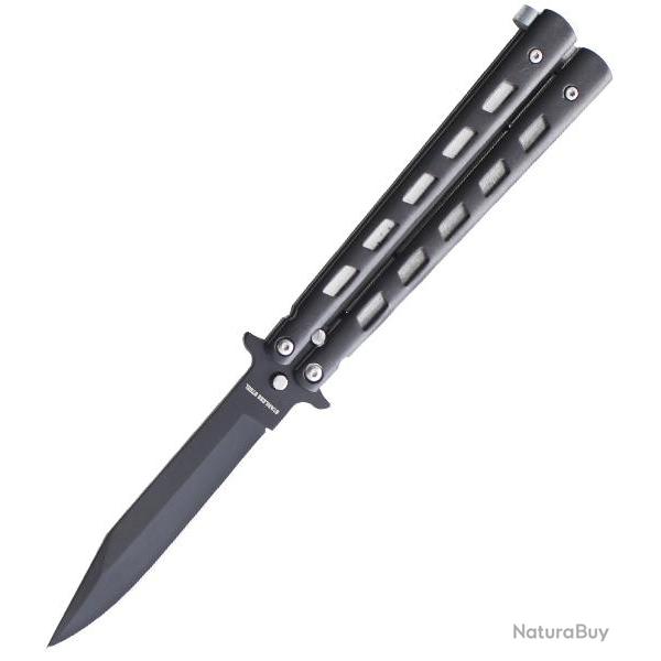 Couteau Papillon Noir Black Edition 811 Repliksword