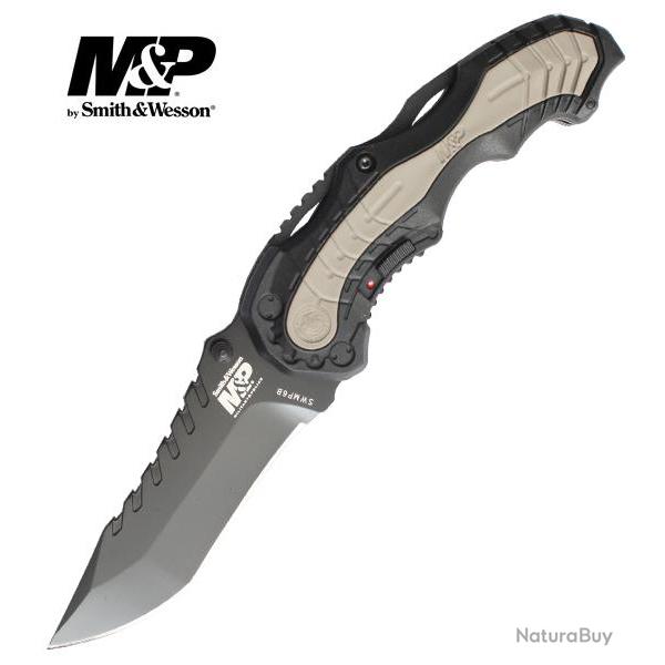 Couteau Pliant Smith & Wesson SWMP6B Couteau de Poche Repliksword