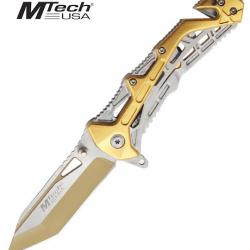 Couteau Pliant Gold Edition Mtech USA MT-A997BGD Repliksword