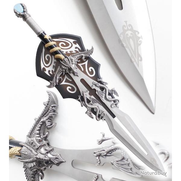 Dague Double Dragon Decoration Epee Replique Repliksword