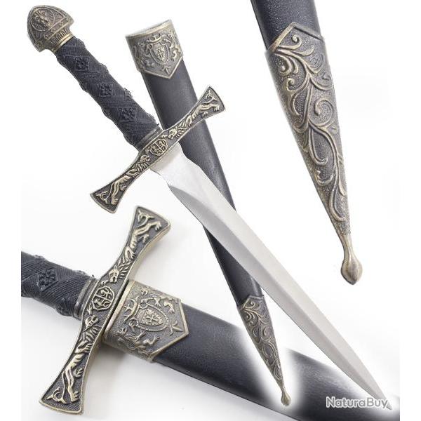 Dague Medievale King Couteau Moyen Age Decoration Repliksword