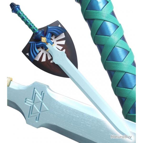 Zelda Epee Link Master Sword Deluxe Edition Tears of The Kingdom Epee TOTK Lame Bleu Deluxe Edition 