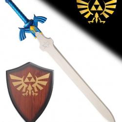 Zelda Epee de Link + Plaque Excalibur Master Sword Repliksword