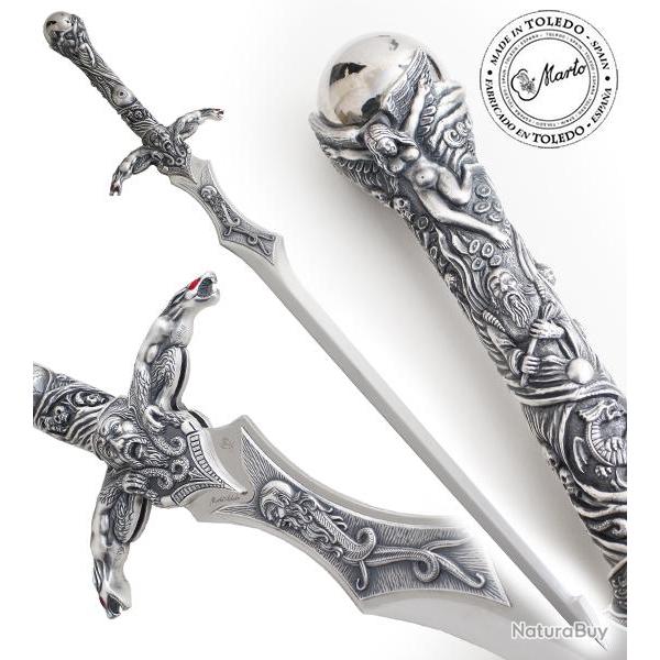 Epee Merlin Magicien Marto Legende de la Table Ronde Repliksword