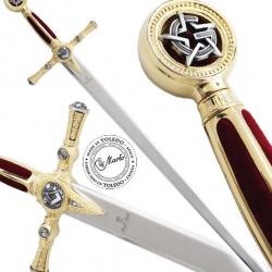 Epee Maçonnique Marto Chevalier Franc Macon Repliksword