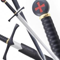 Epee des Templiers Chevalier Replique Black Edition Repliksword