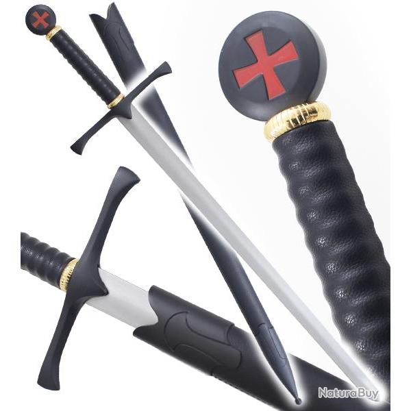 Epee des Templiers Chevalier Replique Black Edition Repliksword