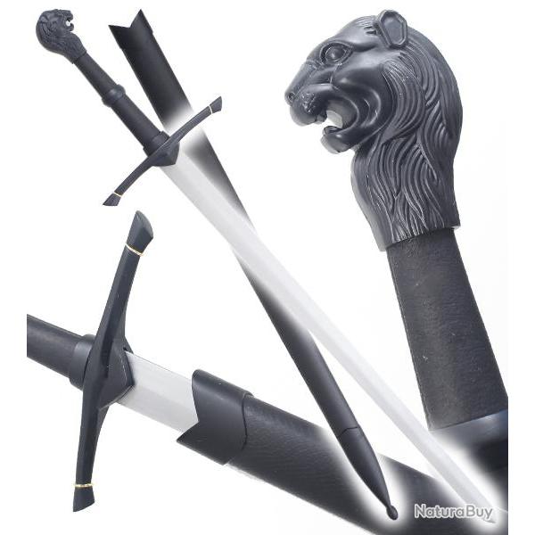 Narnia Epee + Fourreau de Peter Replique Black Edition Repliksword