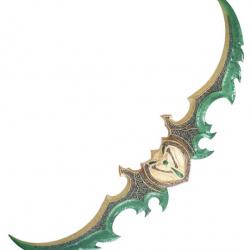 Illidan Glaive de guerre d'Azzinoth Epee Warcraft Sabre Double Lame Acier Repliksword