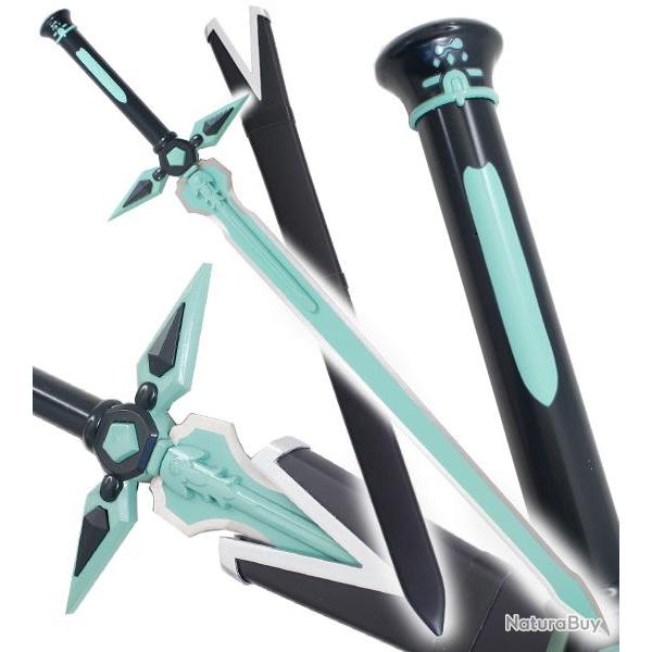 Sword Art Online Epee Kirito Dark Repulser + Fourreau en Bois Repliksword