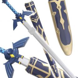 Zelda Epee Link Epee Excalibur Master Sword avec Fourreau 104cm Repliksword