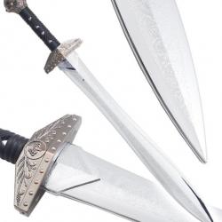 Epée en Polypropylene Glaive Gladiateur Epee Entrainement Combat Gladiator Argent Repliksword