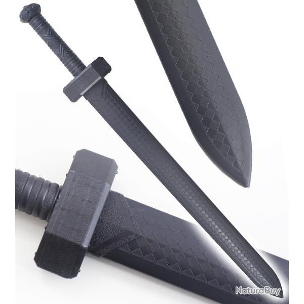 Epee de Combat en Polypropylene 74cm Glaive de Frappe Entrainement Repliksword