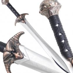 Epee de Combat en Polypropylene 82cm Entrainement Glaive de Frappe Repliksword