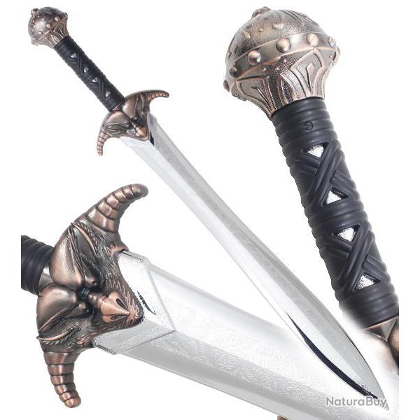 Epee de Combat en Polypropylene 82cm Entrainement Glaive de Frappe Repliksword