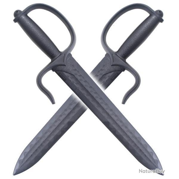 Double Dague Polypropylene Poignard 48cm Entrainement Combat Repliksword