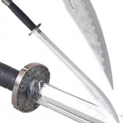 Epee de Frappe Sabre en Polypropylene Argent Epee de Combat Repliksword