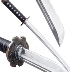 Epee Combat Wakizashi en Polypropylene Argent 66cm Repliksword