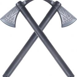 Pack 2 Haches Polypropylene Tomahawk Hachette Plastique Repliksword