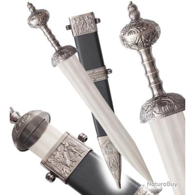 Épée D'entraînement En Polypropylène - Longueur 80 Cm, Poids 550 G - Pour Combat Sécurisé, Cosplay, Spectacle