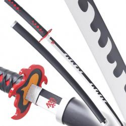 Demon Slayer Katana Tanjiro Epee Version 2 Kimetsu No Yaiba Sabre Katana Japonais Repliksword