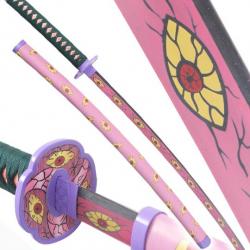 Demon Slayer Katana en Acier Kokushibo Epee Kimetsu No Yaiba Sabre Katana Japonais Repliksword