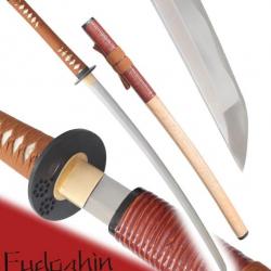 Fudoshin - Katana Forge Bois Maru - K726 Epee Sabre Practical Katana Japonais Repliksword